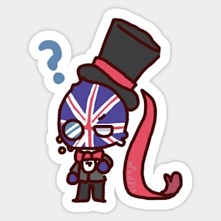 Mystery in London Sticker